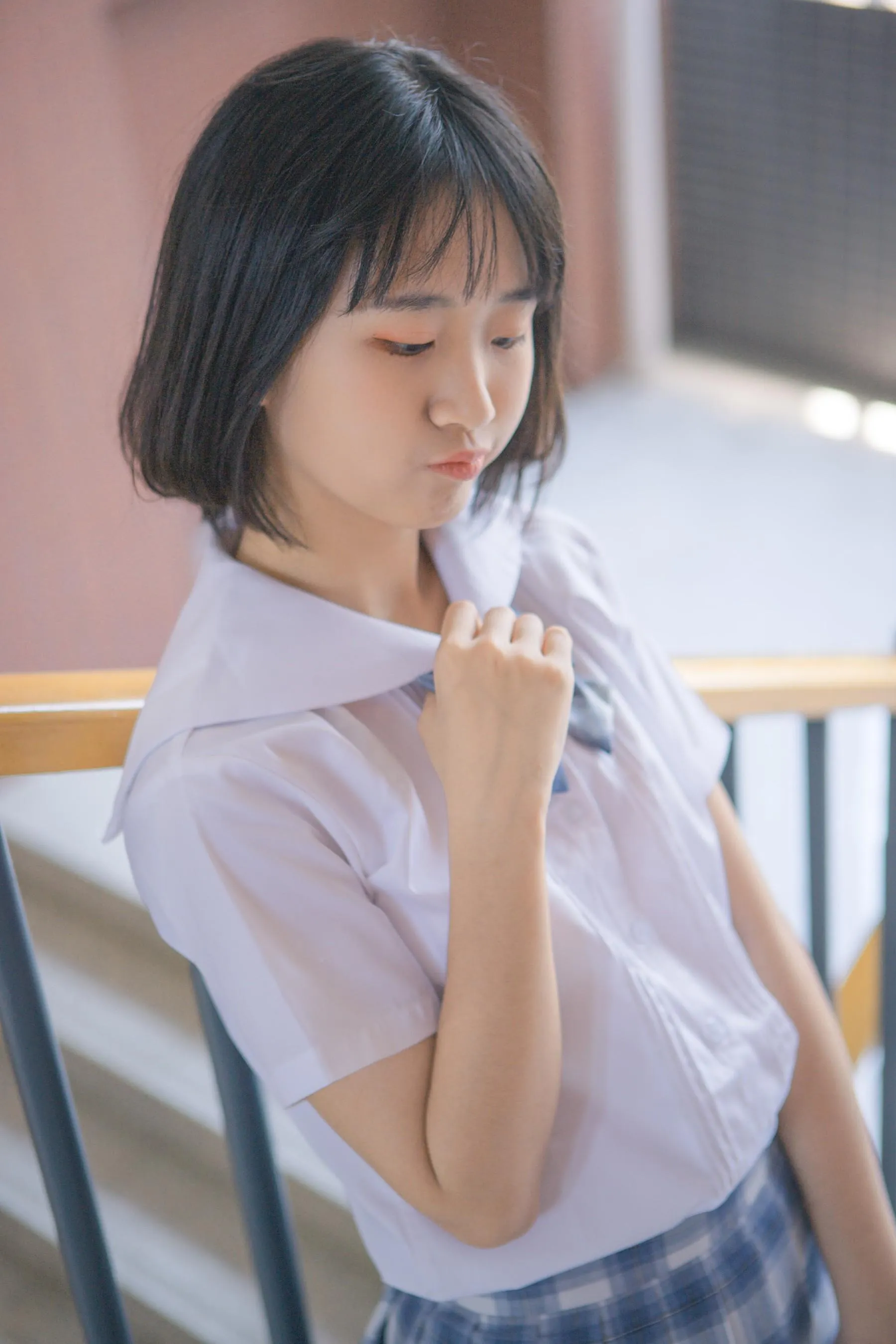[YITUYU艺图语]2022.09.24 和学妹一起上学吧 了了 [22P]插图